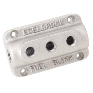 Edelbrock - Edelbrock Fuel Block Triple As Cast - 1285 - Image 5
