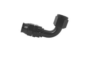 Aeromotive - Aeromotive PTFE Hose End - AN-10 - 90 Deg - Black Anodized - 15358 - Image 1