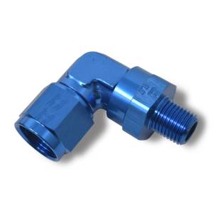 Russell - Russell Performance -8 AN 90 Degree Female to Male 3/8in Swivel NPT Fitting - 614018 - Image 4