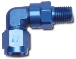 Russell - Russell Performance -12 AN 90 Degree Female to Male 1/2in Swivel NPT Fitting - 614022 - Image 1