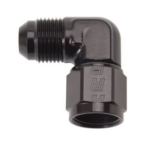 Russell - Russell Performance -6 AN 90 Degree Male AN to Female AN Fitting (Black) - 614805 - Image 1