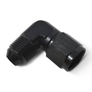 Russell - Russell Performance -6 AN 90 Degree Male AN to Female AN Fitting (Black) - 614805 - Image 4