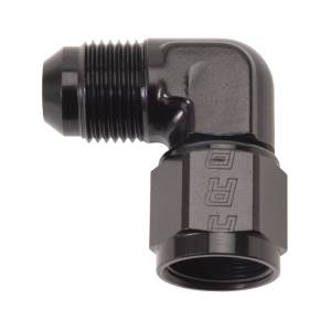 Russell - Russell Performance -8 AN 90 Degree Male AN to Female AN Fitting (Black) - 614807 - Image 2