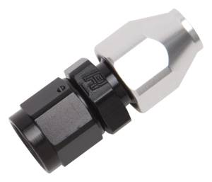 Russell - Russell Performance Black/Silver -6 AN Female Swivel to 3/8in Aluminum Tube - 639203 - Image 1