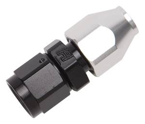 Russell - Russell Performance Black/Silver -6 AN Male 37 Degree to 3/8in Aluminum Tube - 639213 - Image 1