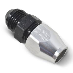 Russell - Russell Performance Black/Silver -8 AN Male 37 Degree to 1/2in Aluminum Tube - 639233 - Image 6