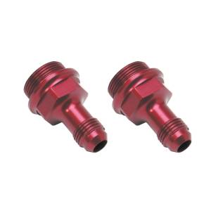 Russell - Russell Performance 7/8in -20 x -6 AN Male Flare Extended (2 pcs.) (Red/Blue) - 640360 - Image 1