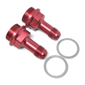 Russell - Russell Performance 7/8in -20 x -6 AN Male Flare Extended (2 pcs.) (Red/Blue) - 640360 - Image 4