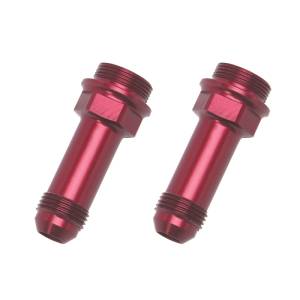 Russell - Russell Performance 7/8in -20 x -8 AN Male Flare Extended (2 pcs.) (Red/Blue) - 640370 - Image 2