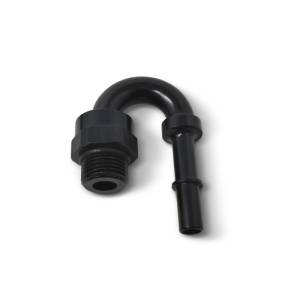 Russell - Russell Performance Adapter Fitting 3/8in SAE Quick Disc Male to #6 SAE Port Male Swivel 180Deg Blk - 644013 - Image 4