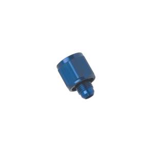Russell - Russell Performance BLUE ANODIZED -12 TUBE COUPLING NUT W/ FLARED REDUCER TO -10 AN MALE - 660040 - Image 2