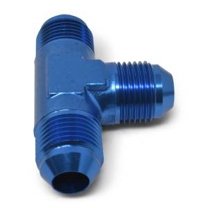 Russell - Russell Performance -16 AN NPT Flare Tee Fitting (Blue) - 660110 - Image 4