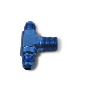 Russell - Russell Performance -6 AN to 3/8in NPT Flare to Pipe Tee Fitting - 660120 - Image 4