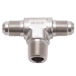 Russell - Russell Performance -6 AN to 3/8in NPT Flare to Pipe Tee Fitting - 660121 - Image 2