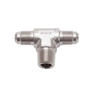 Russell - Russell Performance -6 AN to 3/8in NPT Flare to Pipe Tee Fitting - 660121 - Image 3
