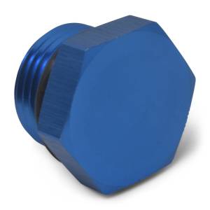 Russell - Russell Performance -3 AN Straight Thread Plug (Blue) (Blue) - 660250 - Image 4