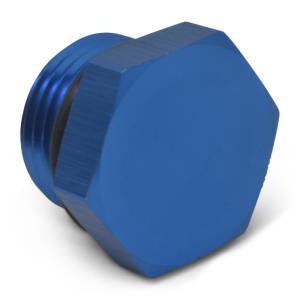 Russell - Russell Performance -4 AN Straight Thread Plug (Blue) - 660260 - Image 4