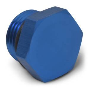 Russell - Russell Performance -8 AN Straight Thread Plug (Blue) - 660280 - Image 4