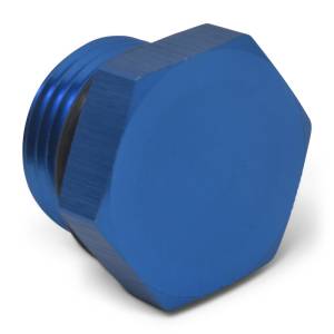 Russell - Russell Performance -10 AN Straight Thread Plug (Blue) - 660290 - Image 4