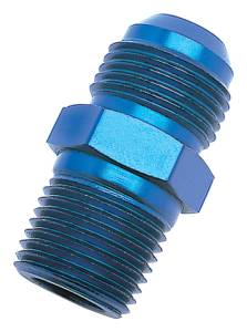 Russell - Russell Performance -6 AN to 1/4in NPT Straight Flare to Pipe (Blue) - 660440 - Image 3