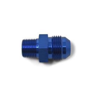 Russell - Russell Performance -6 AN to 1/4in NPT Straight Flare to Pipe (Blue) - 660440 - Image 4