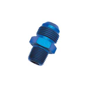 Russell - Russell Performance -6 AN to 1/8in NPT Straight Flare to Pipe (Blue) - 660450 - Image 2