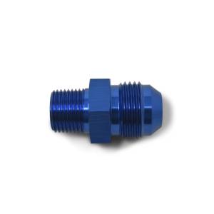 Russell - Russell Performance -6 AN to 3/8in NPT Straight Flare to Pipe (Blue) - 660460 - Image 4