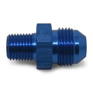 Russell - Russell Performance -6 AN to 3/8in NPT Straight Flare to Pipe (Blue) (25 pcs.) - 660468 - Image 4