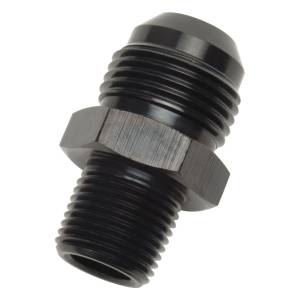 Russell - Russell Performance -8 AN 1/4in NPT Straight Black Flare to Pipe Adapter - 660473 - Image 2