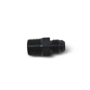Russell - Russell Performance -10 AN to 1/2in NPT Straight Flare to Pipe (Black) - 660503 - Image 4