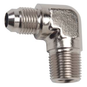 Russell - Russell Performance -3 AN to 1/8in NPT 90 Degree Flare to Pipe Adapter (Endura) - 660791 - Image 2