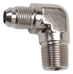 Russell - Russell Performance -3 AN to 1/8in NPT 90 Degree Flare to Pipe Adapter (Endura) - 660791 - Image 3