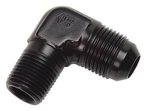 Russell - Russell Performance -6 AN to 1/8in NPT 90 Degree Flare to Pipe Adapter (Black) - 660833 - Image 3