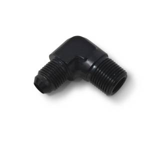 Russell - Russell Performance -6 AN to 3/8in NPT 90 Degree Flare to Pipe Adapter (Black) - 660843 - Image 4