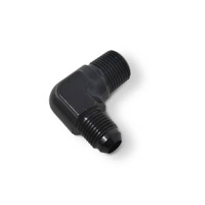 Russell - Russell Performance -6 AN to 3/8in NPT 90 Degree Flare to Pipe Adapter (Black) - 660843 - Image 5