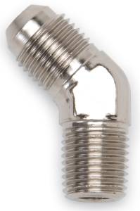 Russell - Russell Performance -3 AN to 1/8in NPT 45 Degree Flare to Pipe Adapter - 660931 - Image 1