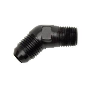 Russell - Russell Performance -6 AN to 1/4in NPT 45 Degree Flare to Pipe Adapter - 660953 - Image 2