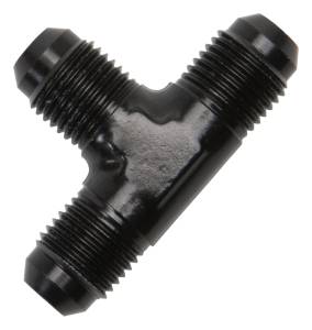 Russell - Russell Performance -4 AN Flare Tee Fitting (Black) - 661003 - Image 1
