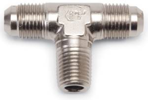 Russell - Russell Performance -3 AN to 1/8in NPT Flare to Pipe Tee Fitting - 661061 - Image 1