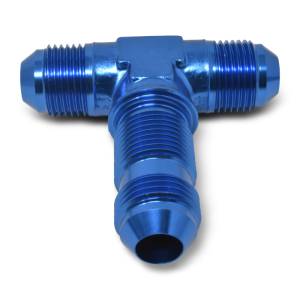 Russell - Russell Performance -3 AN Flare Bulkhead Tee Fitting (Blue) - 661300 - Image 2