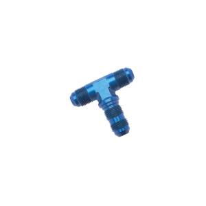 Russell - Russell Performance -4 AN Flare Bulkhead Tee Fitting (Blue) - 661310 - Image 2