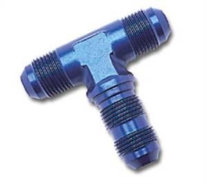 Russell - Russell Performance -6 AN Flare Bulkhead Tee Fitting (Blue) - 661320 - Image 3