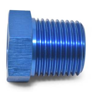 Russell - Russell Performance 1/2in Male to 1/4in Female Pipe Bushing Reducer (Blue) - 661590 - Image 4