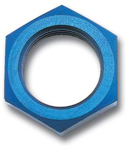 Russell - Russell Performance -3 AN Bulkhead Nuts 3/8in -24 Thread Size (Blue) - 661870 - Image 3