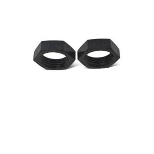 Russell - Russell Performance -8 AN Bulkhead Nuts 3/4in -16 Thread Size (Black) - 661903 - Image 6