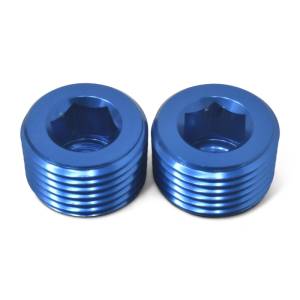 Russell - Russell Performance 1/4in Allen Socket Pipe Plug (Blue) - 662040 - Image 4