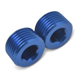 Russell - Russell Performance 1/2in Allen Socket Pipe Plug (Blue) - 662060 - Image 4