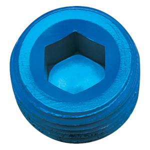 Russell - Russell Performance 3/4in Allen Socket Pipe Plug (Blue) - 662070 - Image 2