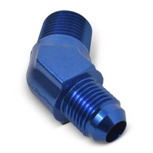 Russell - Russell Performance -6 AN to 3/8in NPT 45 Degree Flare to Pipe Adapter - 662390 - Image 4