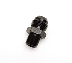 Russell - Russell Performance -10 AN to 3/8in NPT Straight Flare to Pipe (Black) - 670033 - Image 1